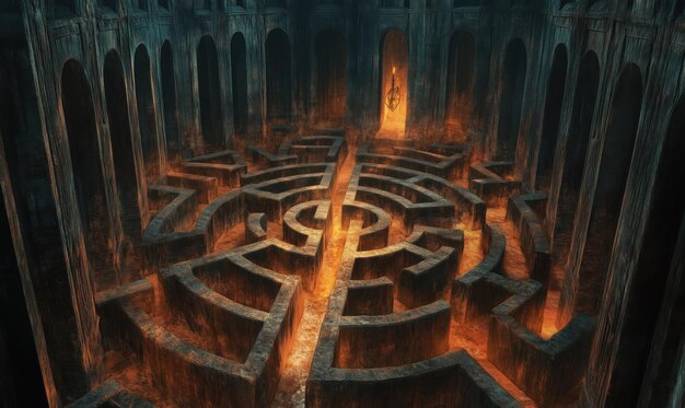 The Maze and the Flame