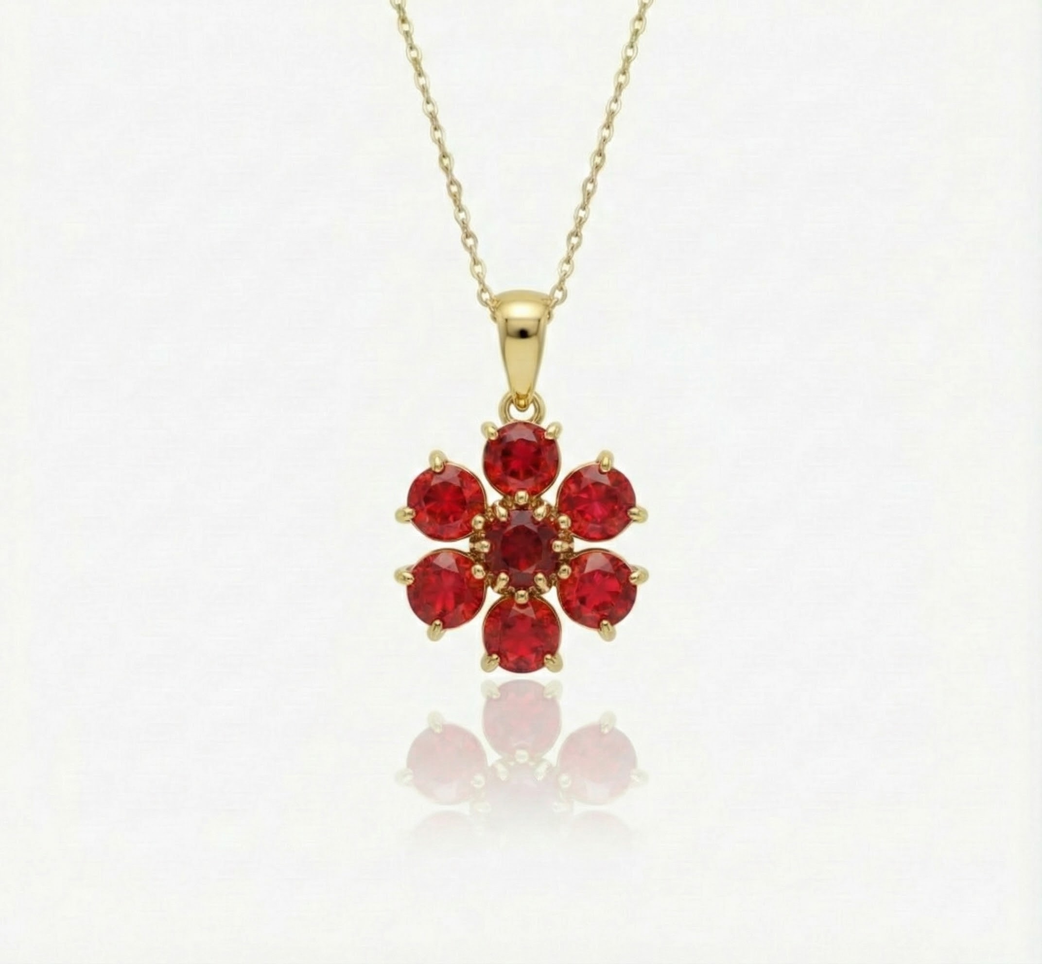 Eos pomegranate blossom pendant